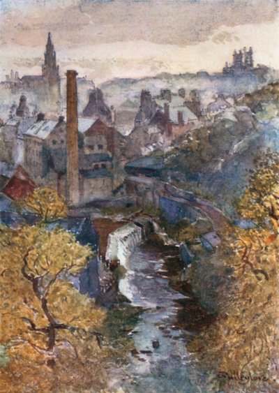 ディーン・ブリッジのリースの水 作： John Fulleylove